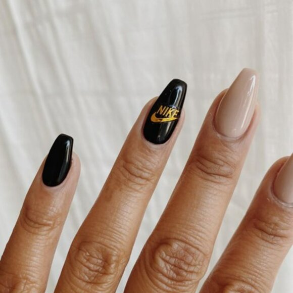 NIKE: Gold Nail Decals - Picture 2 of 8